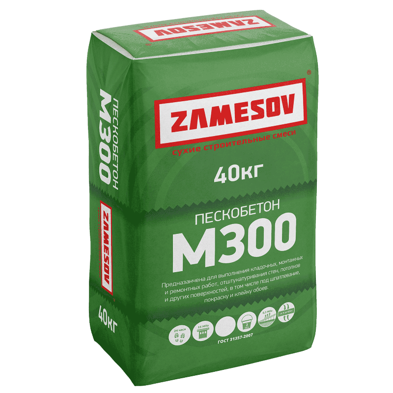Пескобетон М300 40кг Пескобетон М300 40кг